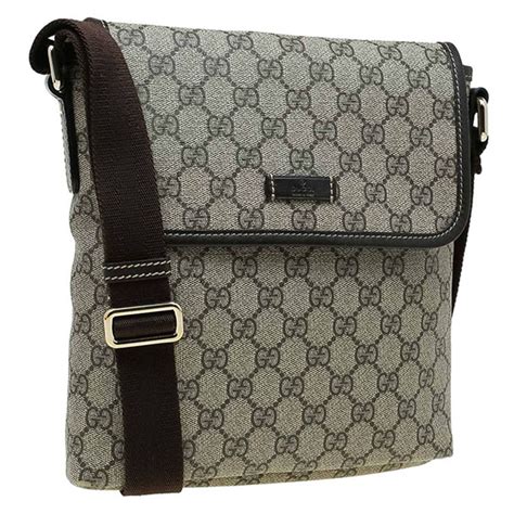 gucci coated gg supreme beige bag|gucci supreme crossbody bag.